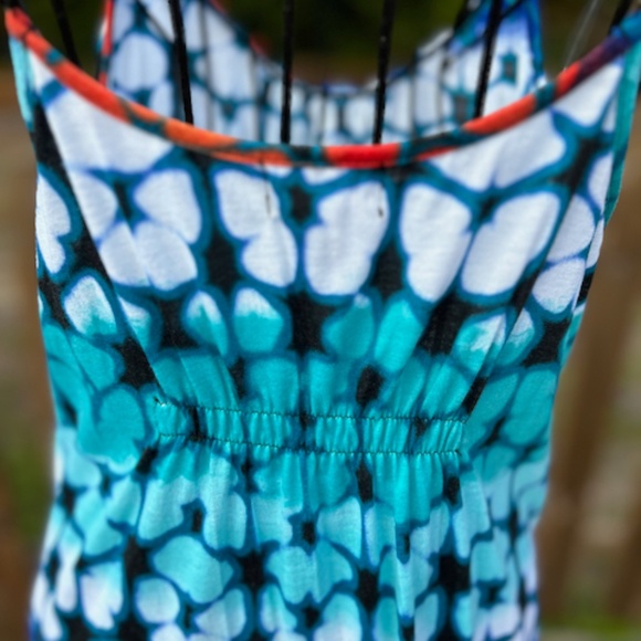 Nicole Miller Colorful Maxi Dress - Medium - Picture 5 of 9